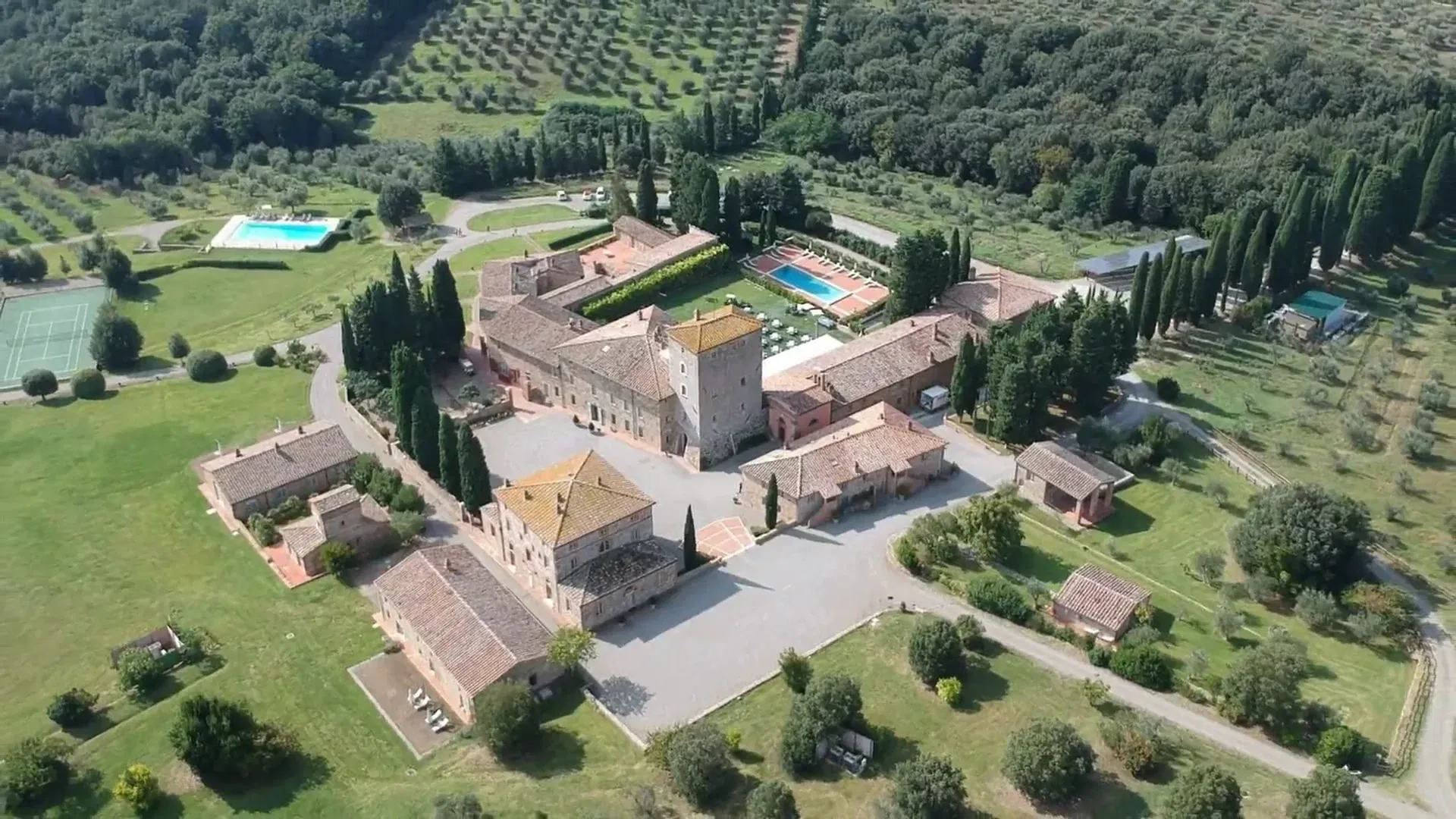 Luxury hotel ambiance